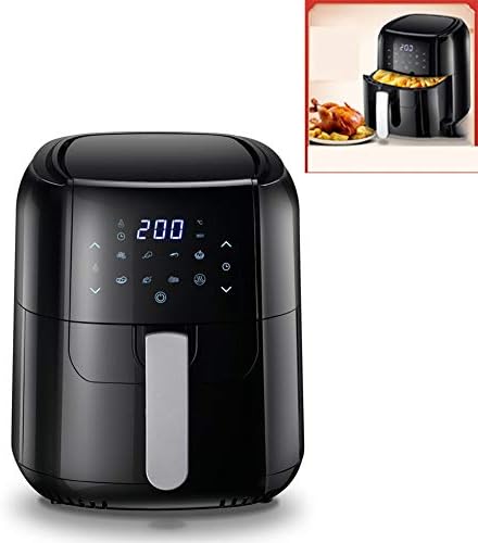 ステンレス鋼の加熱管オフエアフライヤー2vオイルフリー電気フライヤーホーム6l大容量