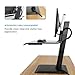 NB North Bayou Sit-Stand Workstation sit Stand Desk Converter Fits Most Screen Monitors from 22~32″Within 4.4~24.2 lbs with Large and Spacious Keyboard(Black)thumb 4