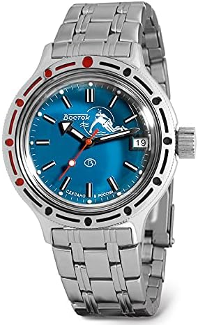Amazon.com: Vostok | Amphibia 090660 Automatic Self-Winding Diver