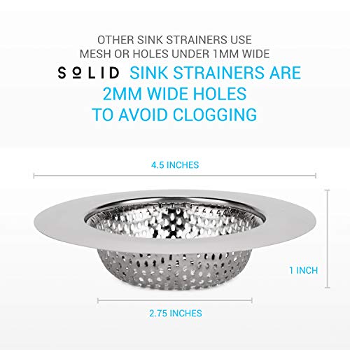 5 Kitchen+Strainer+Basket+Catcher+2+pack