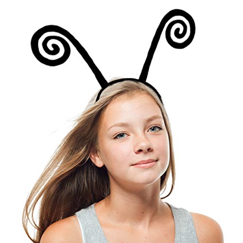 Black Butterfly AntennaHeadband for Kids Girls Boys Dress Up Costume