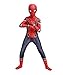 UTUMR The Kids Bodysuit Superhero Costumes Lycra Spandex Halloween Cosplay Costumes (M/120-130cm) Red