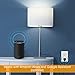 TOPGREENER Smart Mini Wi-Fi Plug with Energy Monitoring, Smart Outlet, Control Lights and Appliances from Anywhere, No Hub Required, Works with Alexa and Google Assistant, TGWF115PRM, 2-Pack