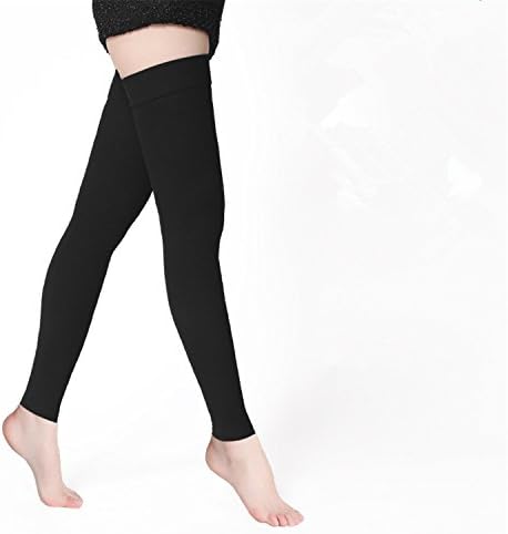 Solme One Pair Medical Compression Stockings Varicose Veins 20-30Mmhg Pressure High - Above The Knee Compression Stockings Black Xxl