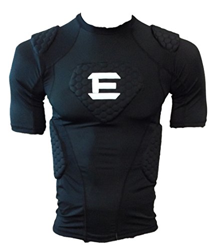 EliteTek Lacrosse Padded Shirt - Youth and Adult Sizes.
