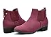 DREAM PAIRS SOFTEE Women's Stylish Faux Nubuck Elastic Side Panel Western Ankle Booties