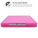 iPad Mini 1 / 2 / 3 360 Rotatable Keyboard Case, Snugg - Ultra Slim Keyboard Cover Case with Bluetooth Connectivity (Hot Pink) For Apple iPad Mini 1 / 2 / 3 Retina