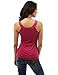 PattyBoutik Women Round Neck Halter Tank Top (Magenta Small)