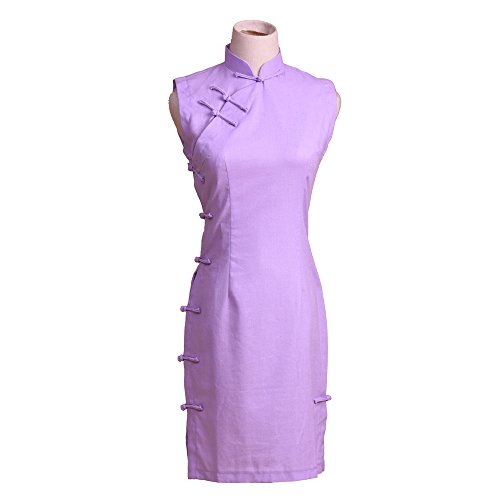 Elegant Qipao, Chinese Traditional Dress, Vintage Cheongsam, Handwork Cheongsam