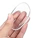 Molain Clear Silicone Sponge Makeup Blender Applicator Non-sponge Powder Puffs for Foundation Cream Blush Concealer No Waste Any More