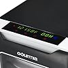 Gourmia-Food-Dehydrator-With-Touch-Digital-Temperature-Control-Ten-Drying-Trays-Plus-Beef-Jerky-Sausage-Hanging-Rack-Sleek-Design-Transparent-Window-Bonus-Cookbook-Black