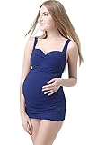 Momo Maternity UPF 50+ Swim Tankini & Bottom 2-Piece Set