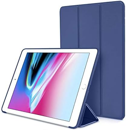 Blackpoll Leather Smart Case Cover Flip Cover Apple iPad 9.7 2017 / Apple iPad 9.7 2018 (Blue)