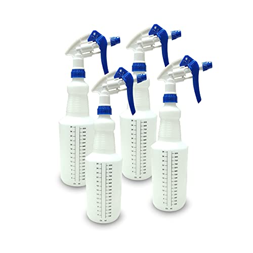 Plastic Spray Bottle (4 Pack, 28 Oz, AllPurpose) spray bottles for