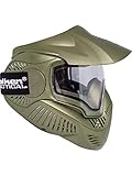 Valken Paintball MI-7 Goggle/Mask with Dual Pane