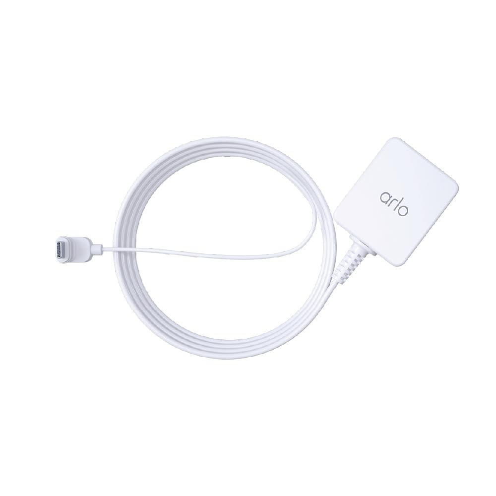 Arlo Certified Accessory, Outdoor Magnetic Charging Cable, 25 ft, Designed for Essential 2 (+XL) Security Cameras, White — image 1