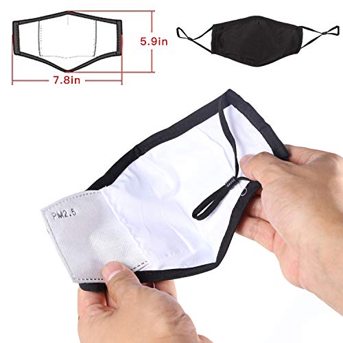 Facial Protection Filtration 95, AntiFog, DustProof with Activated