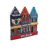 Belgium 3D Fridge Magnet Travel Souvenir Gift Collection,Home & Kitchen Decoration Magnetic Sticker Belgium Refrigerator Magnet