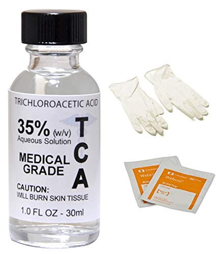TCA 35% Fine Lines, Wrinkles, Age Spots, Lip Creases, Crepey Skin by RePare Skincare (1oz_35%)