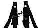 Pro Armor A114220 P151100 Black 4-Point Harness 2