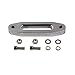 Extreme Max 5600.3096 MAGNA Polished Aluminum Universal ATV / UTV Hawse Fairlead for Synthetic Rope, SILVER