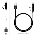 [Apple MFi Certified] Inateck 2 in1 Lightning Cable/Micro USB Cable, Charging Cable from USB Type A to Micro USB & Lightning for iPhone 7 plus/ 6/ 6s/ iPad, Samsung Galaxy, LG, HTC, Android,4Ft/120CM