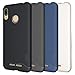 TUDIA BLU VIVO XL4 Case, [Arch] Shock Absorption Drop-Proof Lightweight Scratch Resistant TPU Bumper Protection Cover for BLU VIVO XL4 [NOT Compatible with VIVO XL or XI+] (Navy Blue)