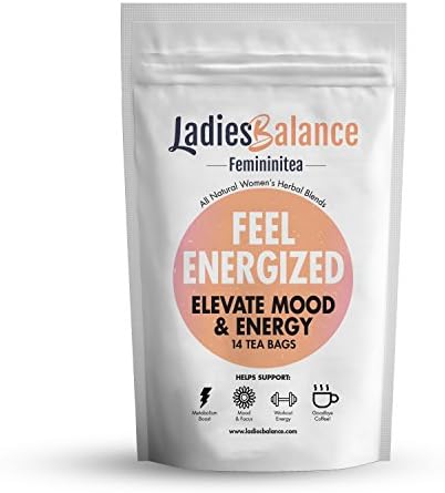 Adaptogen Tea for Energy &amp; Good Mood Organic &amp; All Natural ~ Feel Energized by LadiesBalance