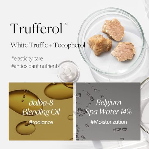 Crema limpiadora italiana de trufa blanca con aceite de retorno de trufa blanca, vegana, limpiador fácil en un solo paso que elimina el sebo + desmaquillante