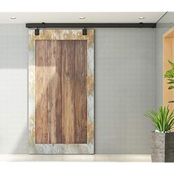 Amazon Com Diyhd 67inch Sliding Hardware Straight Roller Bracket