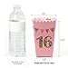 Big Dot of Happiness Sweet 16-16th Birthday Party Favor Popcorn Treat Boxes - Set of 12