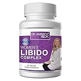 Womens Libido Enhancer - by Dr. Amber MD - Powerful Libido Enhancement Booster for Women - Testosterone Supplement: DHEA, Horny Goat, Tribulus, Fenugreek, L-Arginine + More - 30 Day Supply
