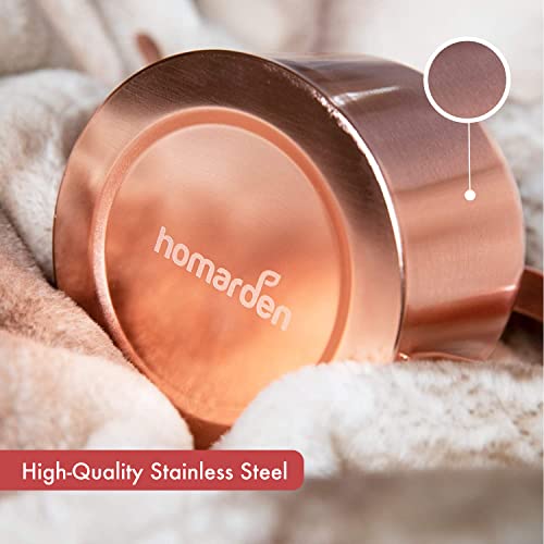 Homarden 30 oz. Copper Watering Can Metal Watering Can with Long