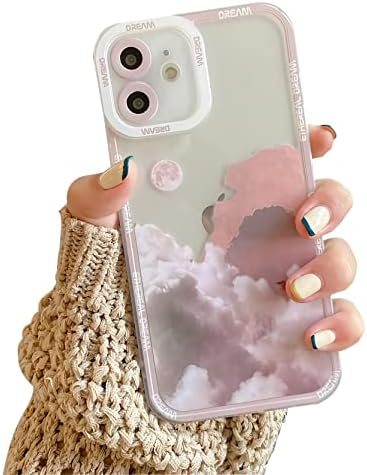 Tuokiou Upgrade Cloud Cute Phone Case for iPhone 11 Slim Fit Aesthetic Case Protective Soft TPU Shockproof Moon Case with Lens Protector for Apple iPhone 11 6.1 inch (Pink) price in UAE | Tuokiou Upgrade Cloud Cute Phone Case for iPhone 11 Slim Fit Aesthetic Case Protective Soft TPU Shockproof Moon Case with Lens Protector for Apple iPhone 11 6.1 inch (Pink) price in UAE |