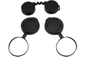Happyyami Rubber Binocular Lens Caps 30Mm Objective Lens Covers Waterproof Protective Replacement for Binoculars