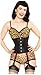 PLAYGIRL LABEL Strong Steel Boned Waist Reducing Trainer Underbust Shaper Corset