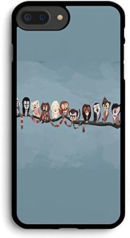 Owl Family on The Branch1 iPhone 7PLUS /8 Plus Case,PC Hard Case for iPhone 7PLUS /8 Plus