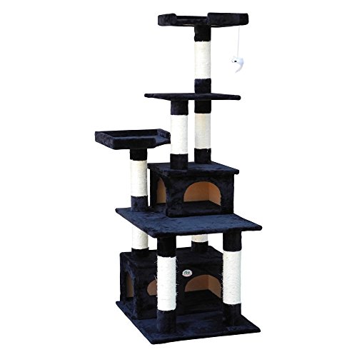 Go Pet Club F206 Cat Tree Condo Scratcher Post Pet Bed Furniture