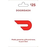 DoorDash Physical Gift Card - $25