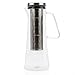 Cold Brew Coffee Maker | Coffee &Tea Pitcher, Tea Infuser, 1.0L / 34oz Glass Carafe, BPA Free, Odor & Stain Free, Ergonomic Spout, Removable Stainless Steel Filter.