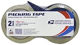LePage's  USPS HD2 Packaging Tape, 2 Inches x 40 Yards , 2 Pack (82232)