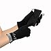 Beautyvan， Womens Fashion Touch Screen Winter Warm Wrist Gloves Mittens (Black)
