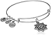 Alex and Ani Healing Love II Bangle Bracelet, Rafaelian Silver, Expandable