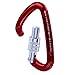GM CLIMBING Ultra-Light Screw Locking Carabiner CE UIAA Certified Red