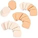 40PCS Sponges Facial Coverage Powder Puff,Latex-Free, Cream, Liquid Foundation Cosmetics - Long Lasting,Polyurethane Foam,Round Square Makeup Sponges Blender Powder Puff, Ideal for Blending