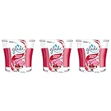 Glade Jar Candle, Blooming Peony and Cherry, 3.4 Ounce (Pack of 3)