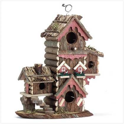 Cape Cod Bird Gingerbread Style Birdhouse Beautiful Nesting House New Decor Gift