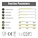 DS Safety Nitrile Coating Chemical Resistant Gloves 1 Pair (M)