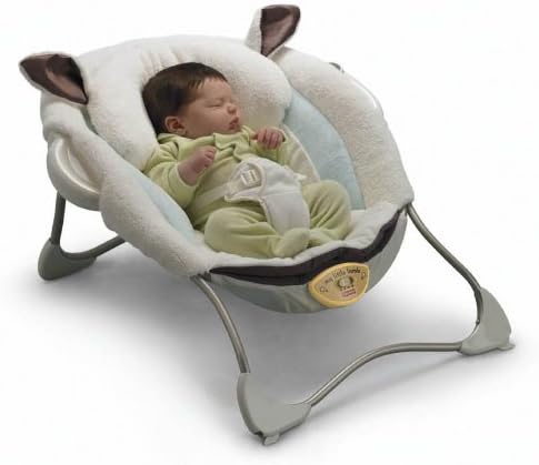 sweet little lamb deluxe bouncer