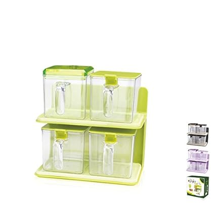 Buy Lazykarts Crystal Seasoning Acrylic Box Oil Container Pepper